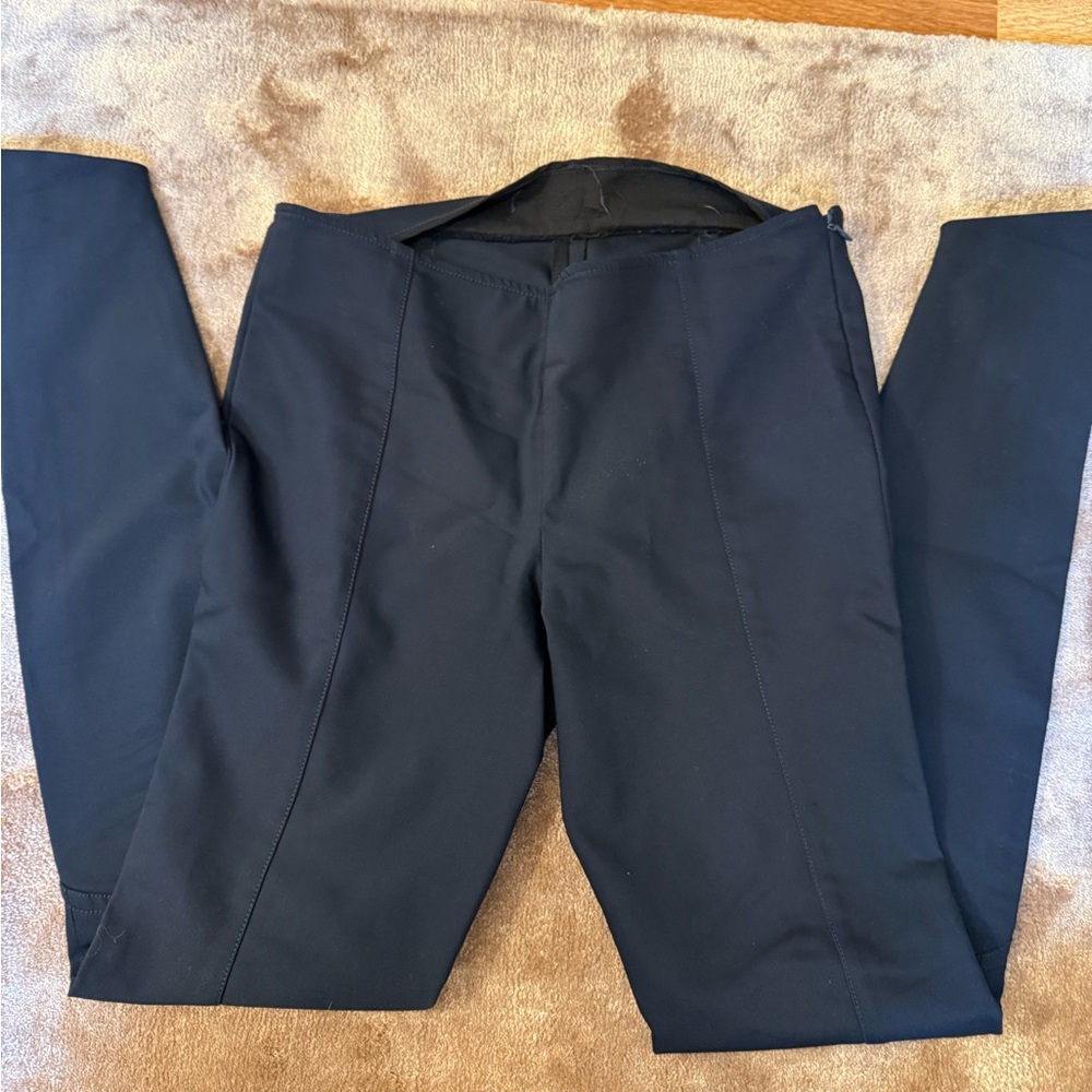 The Row Navy Riding Pants